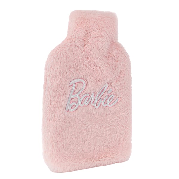Barbie Appliqué Logo Hot Water Bottle Cover