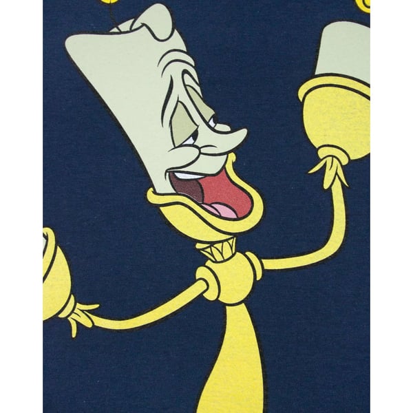 Beauty And The Beast Mens Bonjour T-Shirt