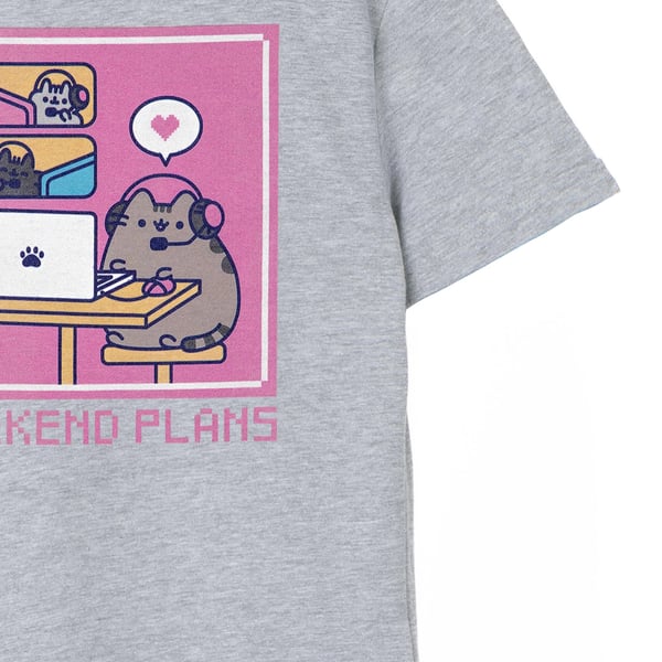 Pusheen Girls Weekend Plans Short-Sleeved T-Shirt