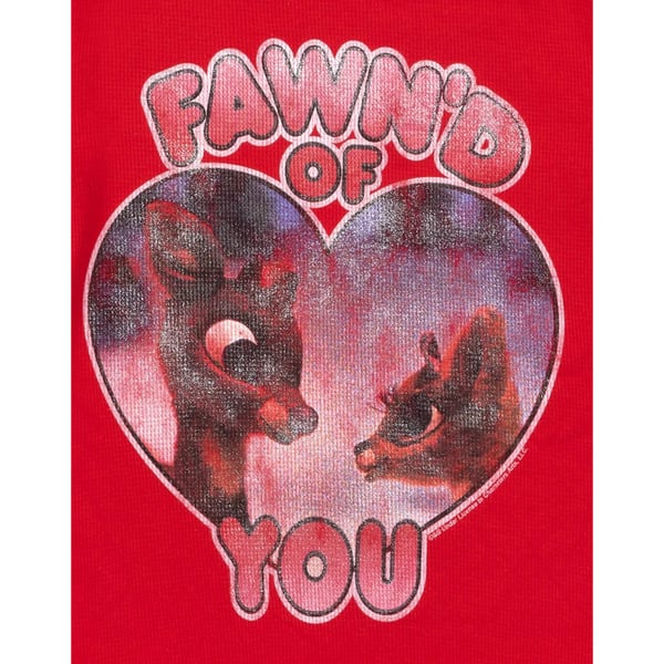 Junk Food Womens/Ladies Rudolph Long-Sleeved T-Shirt