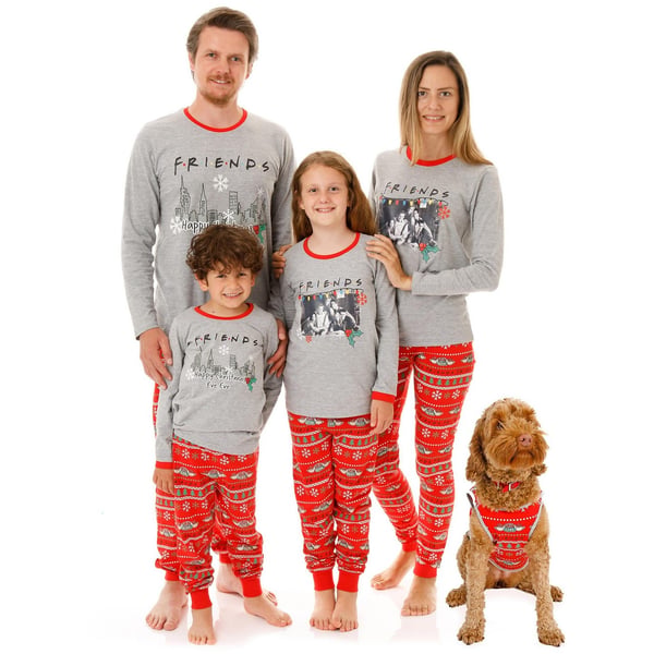 Friends Langt pyjamasæt til kvinder/damer til jul