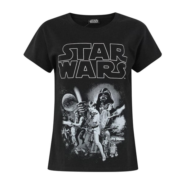 Star Wars Girls Classic Characters T-Shirt
