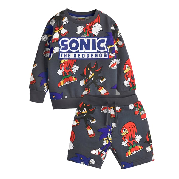 Sonic The Hedgehog Boys Sweatshirt and Shorts Set