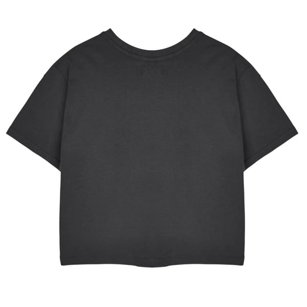 Nirvana Womens/Ladies Rainbow Logo Crop T-Shirt