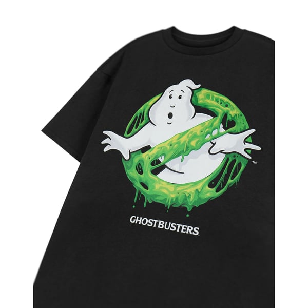 Ghostbusters Unisex aikuisten limalogo lyhythihainen T-paita