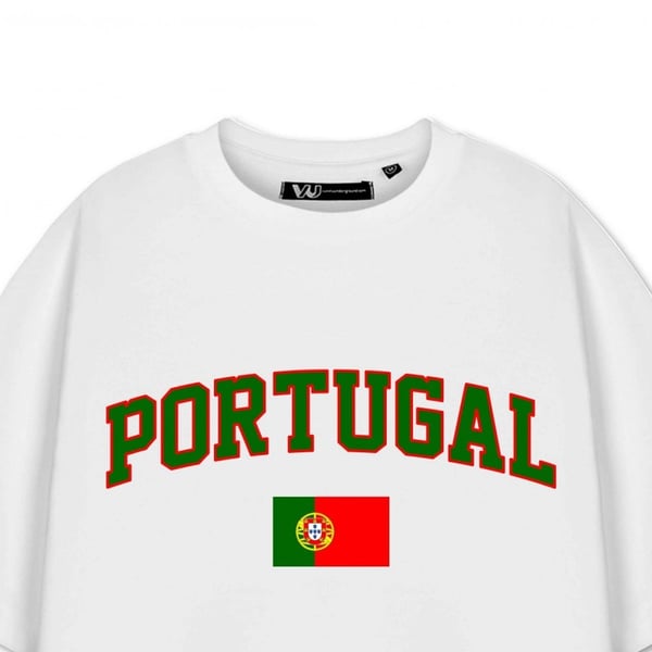 Show Me The Merch Unisex Adult Portugal Short-Sleeved T-Shirt
