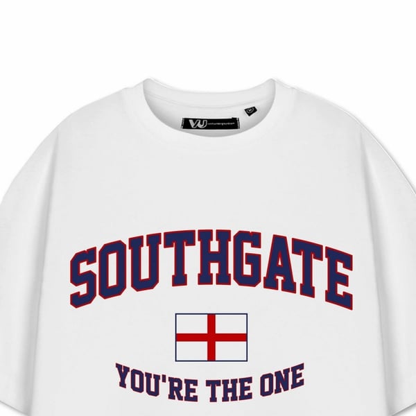 Show Me The Merch Unisex Adult Southgate Short-Sleeved T-Shirt