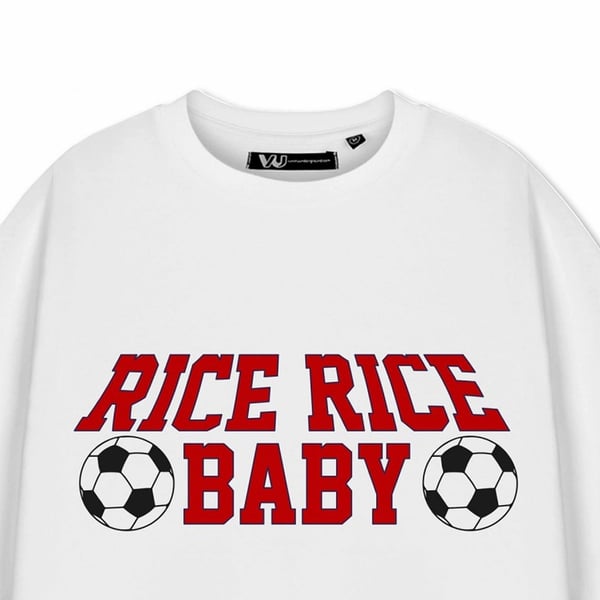 Show Me The Merch Unisex Adult Rice Rice Baby Short-Sleeved T-Shirt