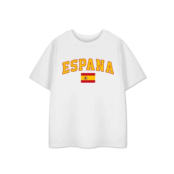 Show Me The Merch Childrens/Kids Spain Short-Sleeved T-Shirt