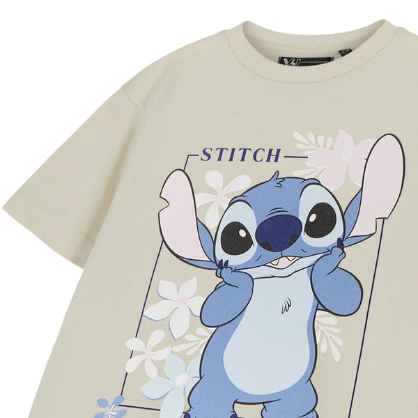Lilo & Stitch Tyttöjen Stitch Lyhythihainen T-paita