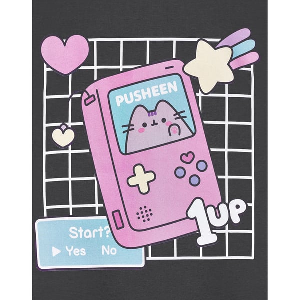 Pusheen naisten Gameboy lyhythihainen T-paita