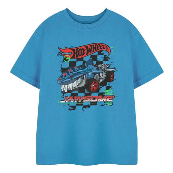 Hot Wheels Boys Jawsome T-paita