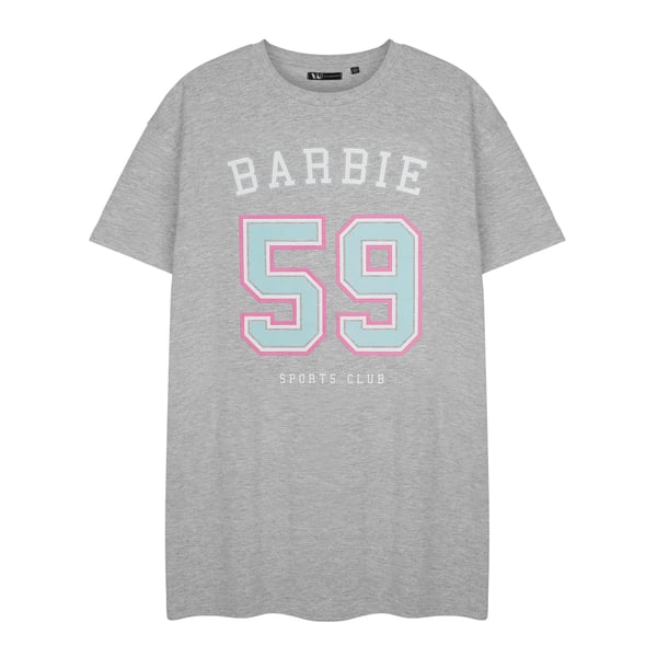 Barbie Womens/Ladies 59 Sports Club Short-Sleeved Nightdress
