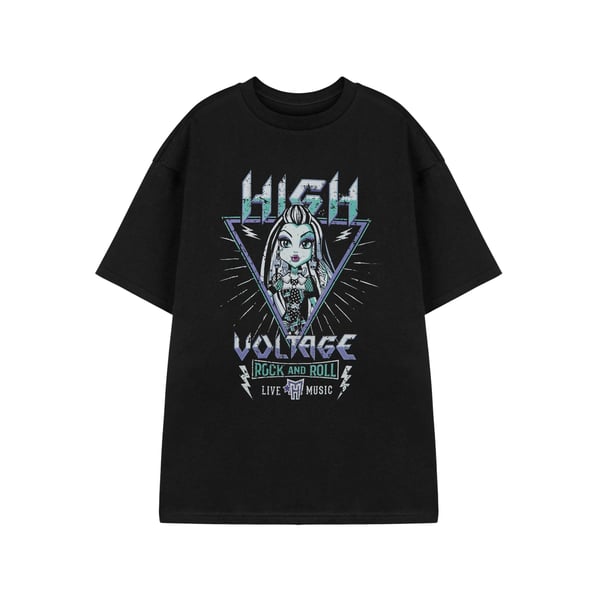 Monster High Womens/Ladies High Voltage Short-Sleeved T-Shirt