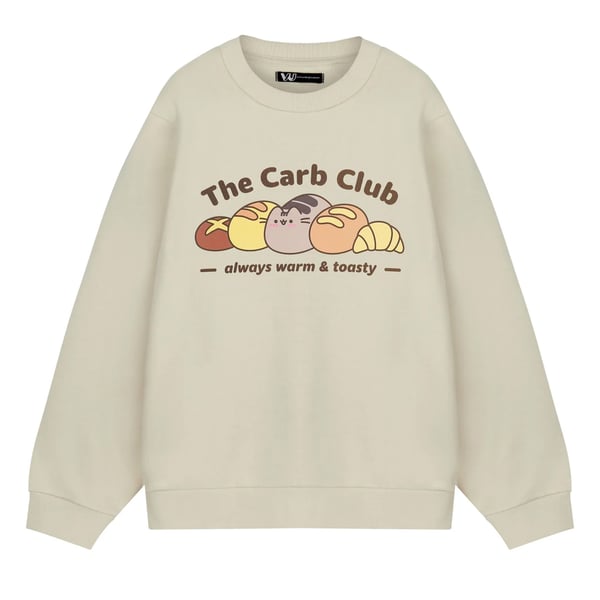 Pusheen Womens/Ladies The Carb Club Sweatshirt