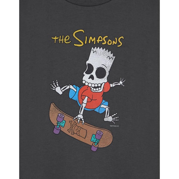 The Simpsons Boys Bart Simpson Short-Sleeved Halloween T-Shirt