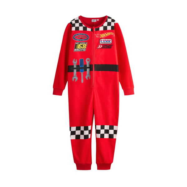 Hot Wheels Boys Pit Crew Crew Neck Sleepsuit