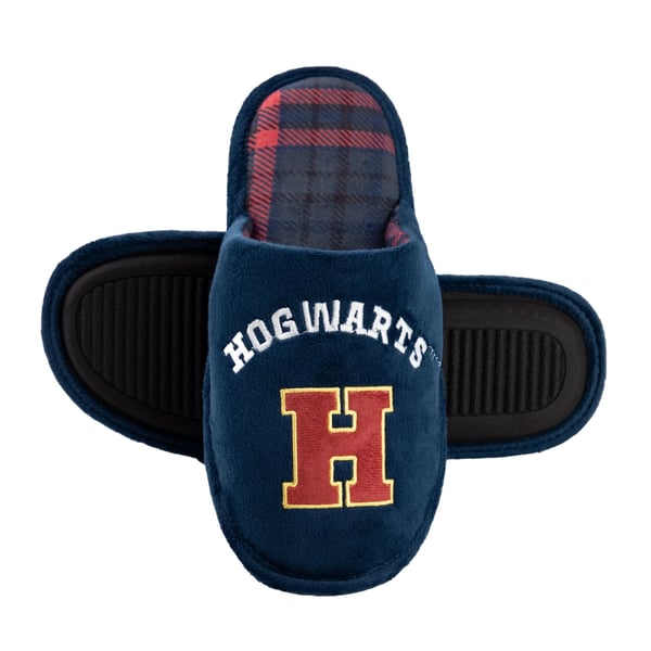 Harry Potter Mens Hogwarts Mule Slippers