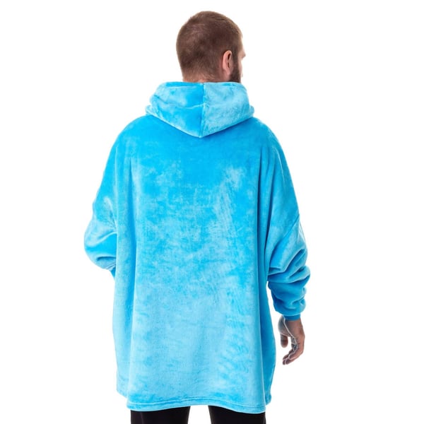 Sesame Street Unisex Adult Cookie Monster Blanket Hoodie