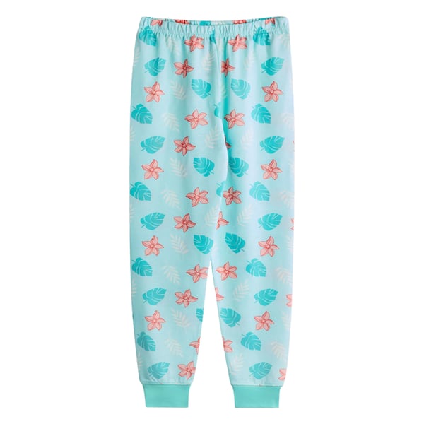 Moana Girls Short-Sleeved Long Pyjama Set