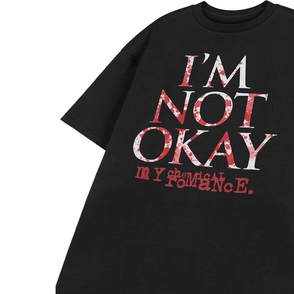 My Chemical Romance Unisex Vuxen I'm Not Okay Kortärmad T-shirt