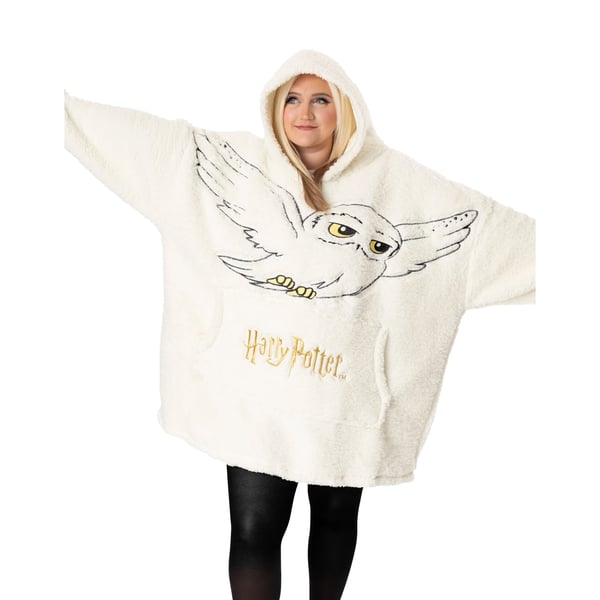 Harry Potter Womens/Ladies Hedwig Blanket Hoodie