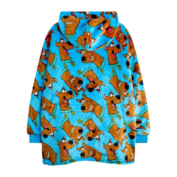 Scooby Doo Boys Character All-Over Print Blanket Hoodie