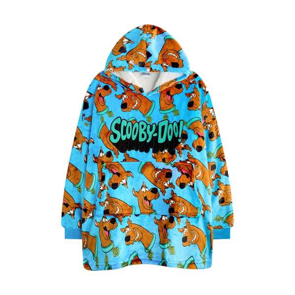 Scooby Doo Boys Character All-Over Print Blanket Hoodie