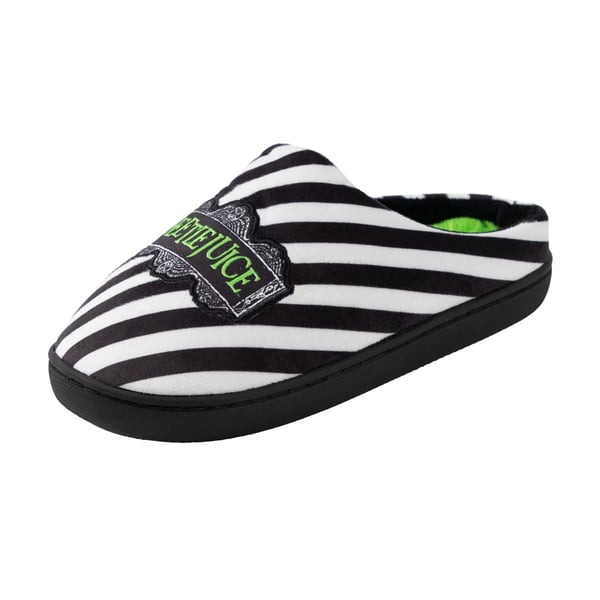 Beetlejuice Unisex Adult Logo Mule Slippers