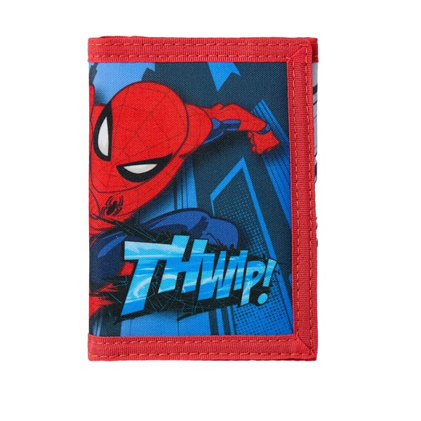 Spider-Man Thwip tarranauhakiinnitteinen lompakkosetti