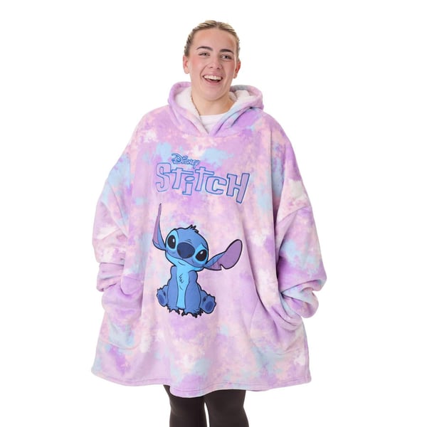 Lilo & Stitch Womens/Ladies Watercolour Blanket Hoodie