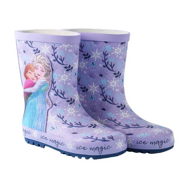 Frozen tyttöjen Elsa & Anna -kumisaappaat