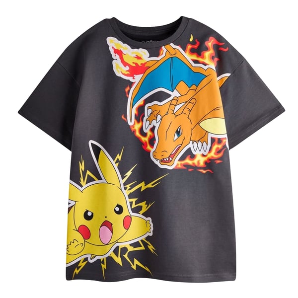 Pokemon Boys Pikachu & Charizard T-Shirt & Shorts Set