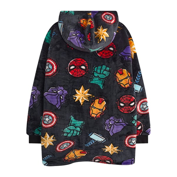 Marvel Boys Icons Blanket Hoodie
