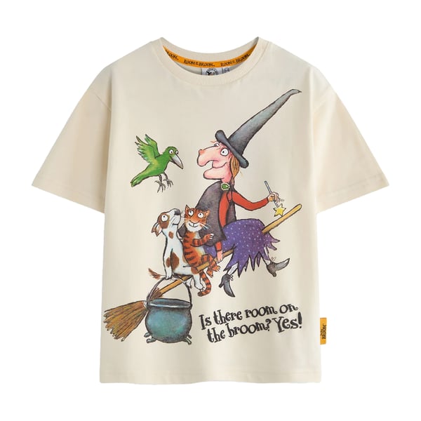 Gruffalo Barn/Kids Rum På Kvasten Grupp Pose Kortärmad T-shirt