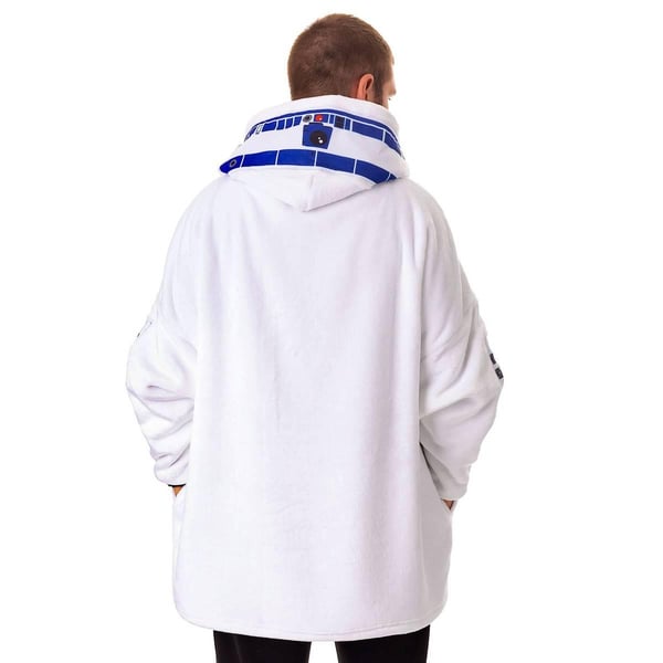 Star Wars Unisex Adult R2-D2 Blanket Hoodie