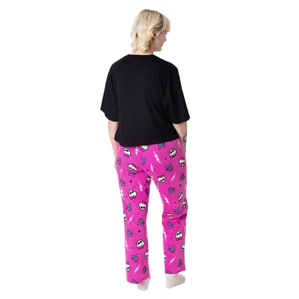 Monster High Womens/Ladies Group Pose Long Pyjama Set