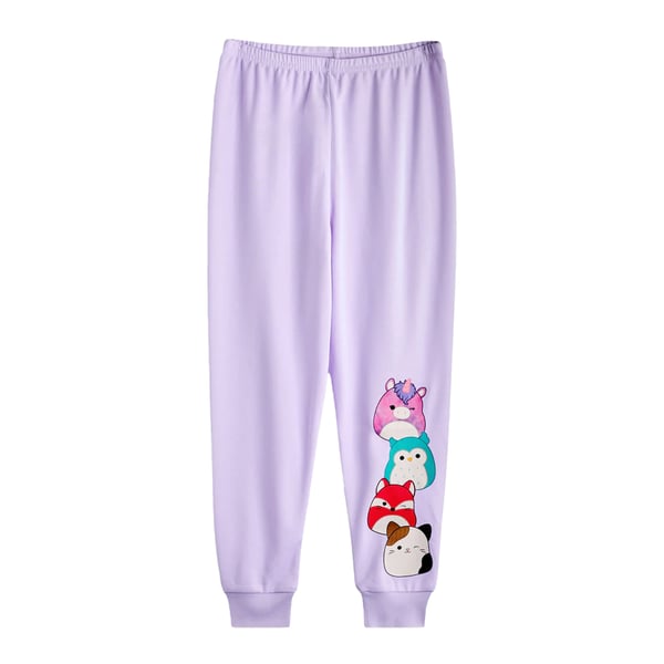 Squishmallows Girls Characters Long-Sleeved Long Pyjama Set (Pack of 2)