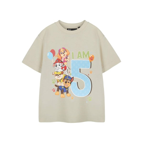 Paw Patrol Pojkar Kortärmad 5-årsdag T-shirt