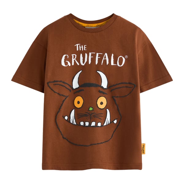 The Gruffalo Childrens/Kids Big Face Short-Sleeved T-Shirt