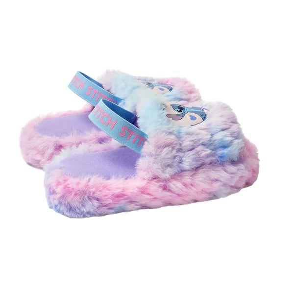 Lilo & Stitch Womens/Ladies Stitch Ombre Fluffy Slippers