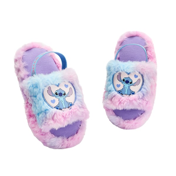 Lilo & Stitch Womens/Ladies Stitch Ombre Fluffy Slippers