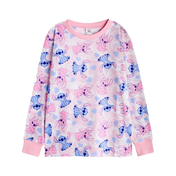 Lilo & Stitch Girls Stitch & Angel Long Pyjama Set (Pack of 2)