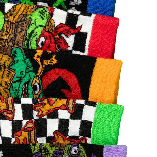 Teenage Mutant Ninja Turtles Boys More Skate Less Hate Socks