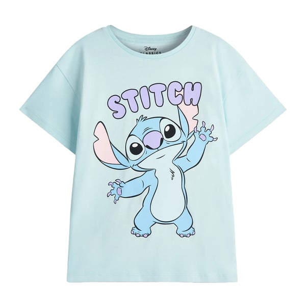 Lilo & Stitch Girls Stitch & Angel Short-Sleeved T-Shirt (Pack of 2)
