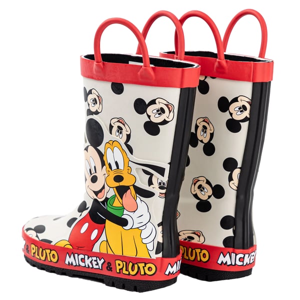 Disney Boys Mickey & Pluto Wellington Boots