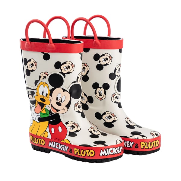 Disney Boys Mickey & Pluto Wellington Boots