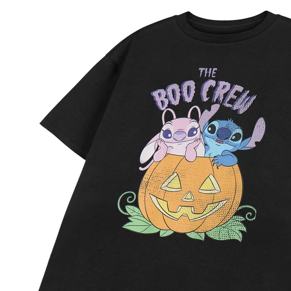 Lilo & Stitch Tyttöjen Boo Crew Lyhythihainen T-paita