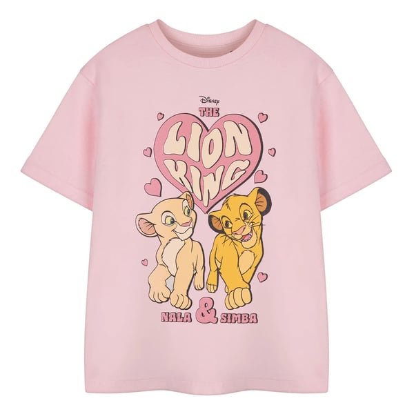 The Lion King Girls Heart Short-Sleeved T-Shirt