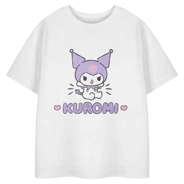 Hello Kitty Girls Kuromi Heart T-Shirt